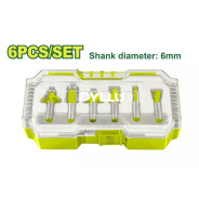 Набор фрез 6 мм   (6 шт.)DYLLU DTRKSR0106