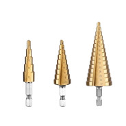 Набор сверл по металлу ступенчатых 4-12, 4-20, 4-32 мм мм DEKO DH21 (3 шт)...Deko 065-0689