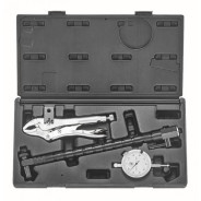 Набор для проверки биения тормозных дисков и шаровых опор с DTI нажимным манометром. FORCE ...Force 903T9