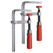 Набор цельностальных настольных струбцин 120/60, 2 пр., 1.8 кН, направляющая для пазов 12x8 мм. BESS...BESSEY GTR12SET