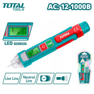 Индикатор напряжения бесконтактный 12-1000В  TOTAL THT210003