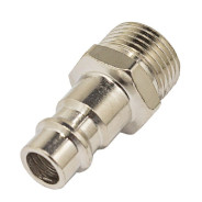 Штуцер пневматический для быстроразъема наруж. резьба 3/8"  ...FORCEKRAFT FK-SE2-3PM