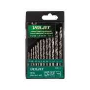 Набор сверл по металлу 1.5-6.5мм, HSS, 13шт,  ВОЛАТ 86001-13