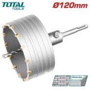 Коронка SDS-plus 120мм  TOTAL TAC4301201