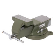 Тиски слесарные, 100 mm, стальные, поворотные  Сибртех 18618