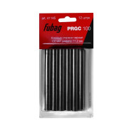 Клеевые стержни чёрные  PRGC 100 (12 шт.)FUBAG 41145