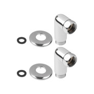Американка угловая 1/2" внутренняя х1/2" наружная резьба (2 шт. в уп.) (для полотенцесушит...AV Engineering AVE156006-1
