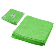 Набор салфеток из микрофибры Solid 20 шт., 29х29 см, универсальные, зелёные  ...PERFECTO LINEA 45-007003