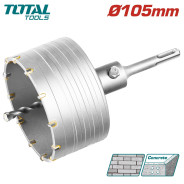 Коронка SDS-plus 105мм  TOTAL TAC4301051