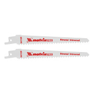 Полотна универсальные для сабельной пилы S611DF 125 / 4.3 mm, Bimetal, 2 шт., PRO Matrix ...Sparta 782004