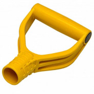 Ручка V-образная "Атлант" цвет желтый с черными вставками D36  4607148791751...PROTEX 10010