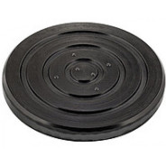 Резиновая накладка на лапу подъемника (D115мм,толщина 25мм) крест ...Forsage 