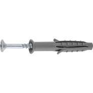 Дюбель-гвоздь с усом 6х40 mm полипропилен потай (200 шт в карт. уп.)  ...STARFIX SMC3-18216-200