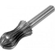 Шарошка металлическая грушевидная 13x25x55мм для обработки металла  ...H-D HD-61717