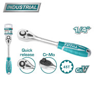 Ключ-трещотка 1/4 "  TOTAL THT106146