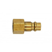 Штуцер пневматический быстроразъемный, внутренняя резьба 1/2" (латунь)  ...H-D HD-UQ2B-12F