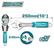 Ключ разводной 250 мм  TOTAL THT101106