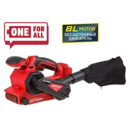 Аккумуляторная ленточная шлифмашина, 18В, БЕСЩЕТОЧНЫЙ, БЕЗ АКБ и З/У, 120-380 м/мин, 457x76 мм, CSB ...WORTEX 1325366