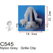 Клипса для крепления внутренней обшивки а/м Ниссан пластиковая (100шт/уп.)  ...Forsage C0545Black(Nissan)