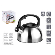 Чайник со свистком, нержавеющая сталь, 2.0 л, Darjeeling  PERFECTO LINEA 52-023802