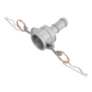 Соединитель для шлангов тип C, 3/4"  Сибртех 65700