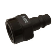 Фитинг 1/4" (6мм) (папа) с внутренней присоединительной резьбой (F) (пластик)  ...SUMAKE COP20F