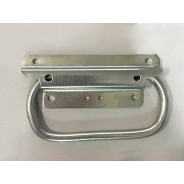 Ручка откидная 2, белый цинк.  STARFIX SMP-75576-1