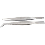 Набор пинцетов из нержавеющей стали, 2 шт.  Sparta 914805