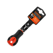 Отвертка "-" 4,0х 38мм SL MASTER () (шлицевая Slotted, двухкомп. рукоятка Anti-Slip)  ...STARTUL ST3092-430