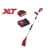 Аккум. культиватор CRC 3018 XLT SET ,18 В,1АКБ 4,0 А/ч,  шир. 10,5 см.,  WORTEX 1335865
