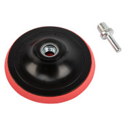 Насадка для дрели и УШМ с липучкой, 115 mm, с адаптером c М14 на d8 Сибртех ...Matrix 76234