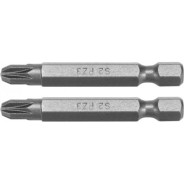 Бита PZ3х50mm 1/4" (2шт) AlSl S2  YATO YT-77885