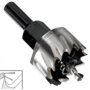 Сверло корончатое по металлу и пластику Ф 22мм  Krino 2100102200