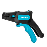 Щипцы для зачистки электропроводов 0.2-6 mm2 (10-24 AWG), лезвие: нержавеющая сталь  ...Gross 17722