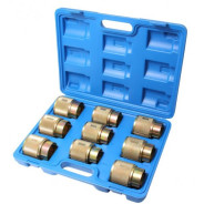 Набор оправок для запрессовки сальника вилки мотоциклов 9пр.  ...Rock FORCE RF-903Y2