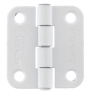 Петля накладная ПН5-40, белая, 4шт.  Металлист 91559