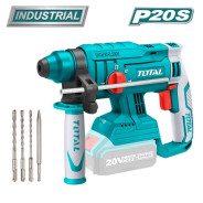 Перфоратор, 20В, БЕЗ АКБ, 4700уд/мин, 1.7 Дж,   TOTAL TRHLI2201