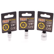 Головка 1/4" 12 мм. 6гр. PRO  STARTUL PRO-54012