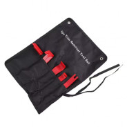 Съемник крепежа обивки пластмассовый (NYLON), набор 5 предметов, на полотне  ...H-D HD-08361