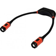 Фонарик на шею (150lmх2, 3.7V, 2000mAh, USB)  YATO YT-08599