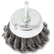 Кордщетка чашеобразная стальная витая для дрели 75мм  Forsage F-BCR103