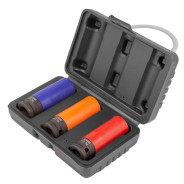 Головки ударные тонкостенные, набор 3пр., 1/2", 6гр. (17-21мм)  ...Forsage F-4032C