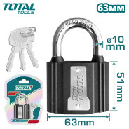 Замок навесной 63мм  TOTAL TLK31631