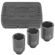 Набор головок ударных глубоких 3пр. 1/2" 12-гр. (34-41мм) в кейсе  ...Forsage F-4035-9MPB