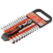 Набор головок и бит 28пр. 1/4" PRO (6 граней) PRO  STARTUL PRO-42814