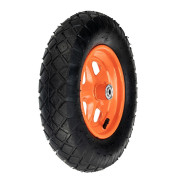 Колесо пневматическое 4.80/4.00-8, D 380 мм, подш. внут. диам. 12 мм, длина оси 90 мм PALISAD ...PALISAD HOME 689475