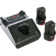 Аккумулятор "StarterSet" GBA 12V 2х3.0А/ч Professional (2 шт.) + зарядное GAL 12V-40  ...BOSCH 1.600.A01.9RD