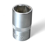 Головка торцевая 3/8" 6гр. 12мм L28мм CrV  H-D HD-3807