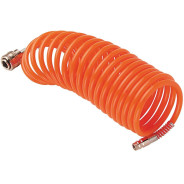 Шланг полиуретановый спиральный с фитингами  5х8 5мZitrek 018-0915