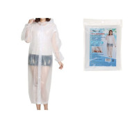 Плащ-дождевик, белый  PERFECTO LINEA 28-110003